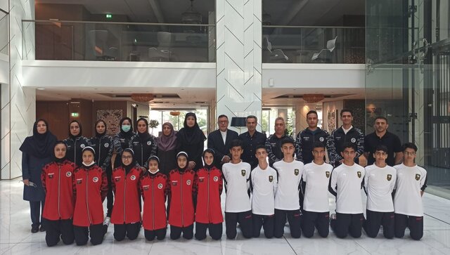 دیدار سفیر کشورمان در بلغارستان با تیم ملی تکواندو ایران
