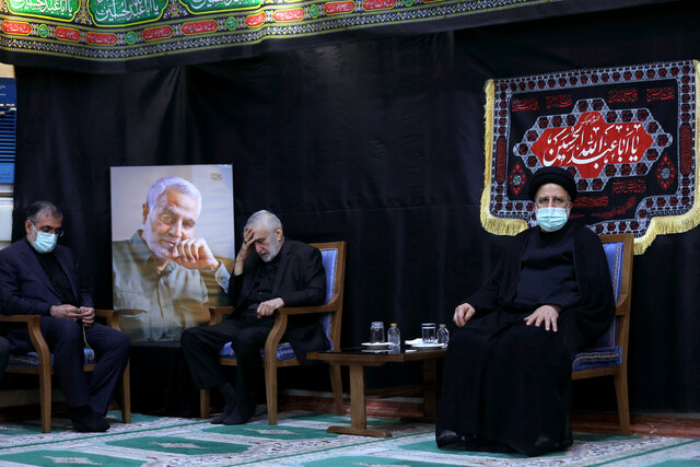 برگزاری مراسم عزاداری شهادت امام حسین (ع) در نهاد ریاست جمهوری با حضور رئیس جمهور