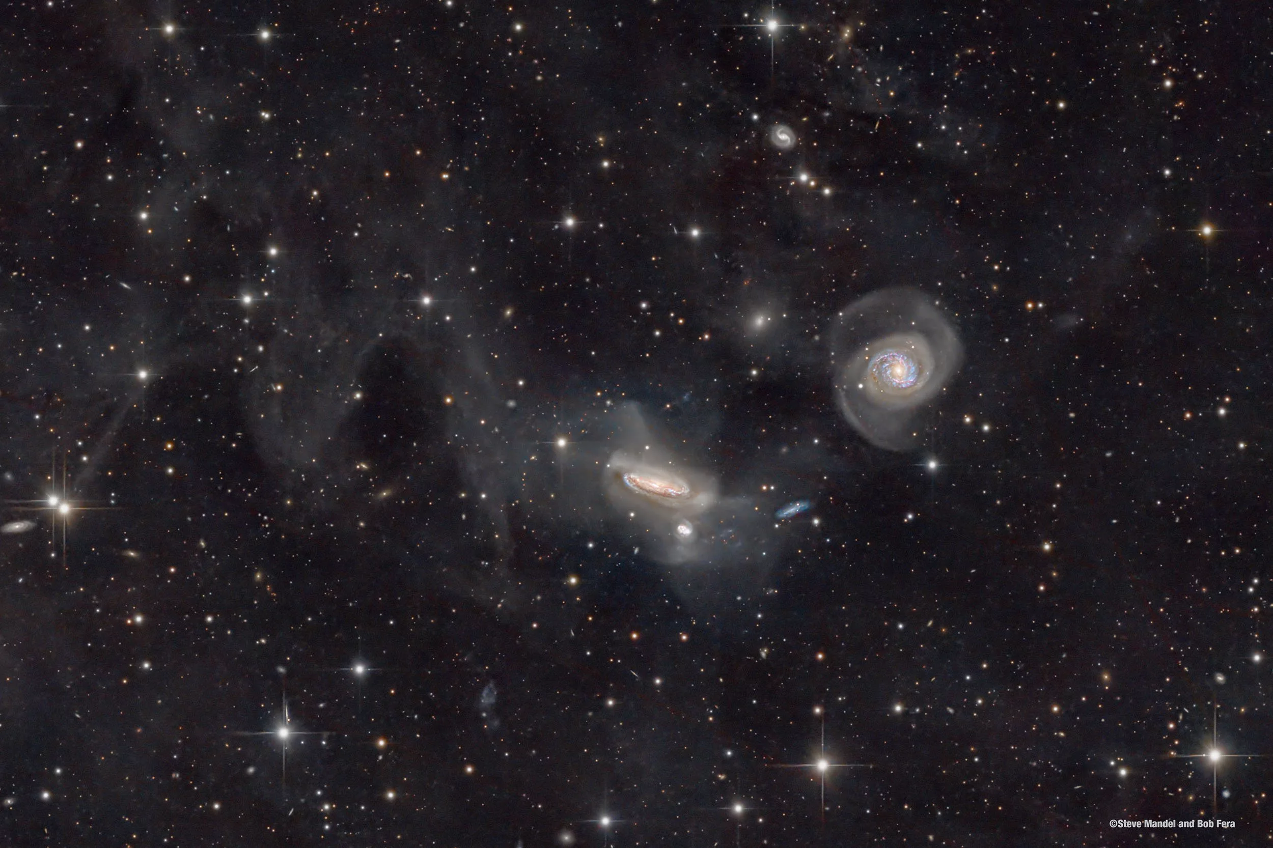 IFN و خوشه کهکشانی NGC 7771